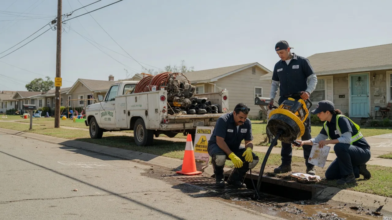Drain Cleaning in Sudan, TX near me